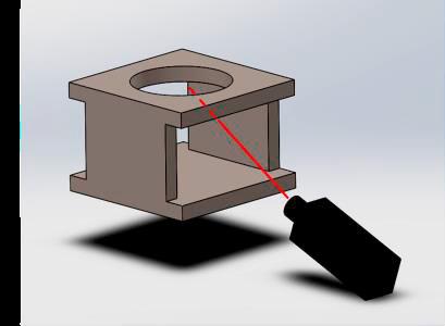 To record the forming force history a 3-axis load cell is placed under the fixture; a thermal camera is used to monitor the sheet temperature variation during processing, as shown in Fig.