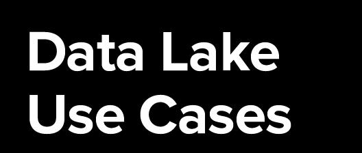 Data Lake Use Cases The distributed architectures of Hadoop and Spark are especially adept at data integration and manipulation, whether that takes the form of traditional ETL, offloading data and