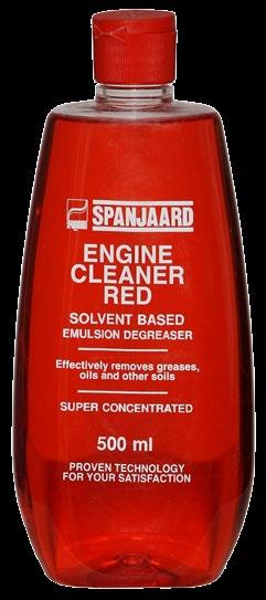 Engine Cleaner blue is a biodegradable, environmentally friendly water-based degreaser.