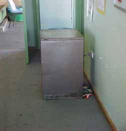 9.3.3 Appliances and furniture containing ACM Event Thermacon Heating unit present within school (these units may contain flexible woven asbestos sheeting within the unit).