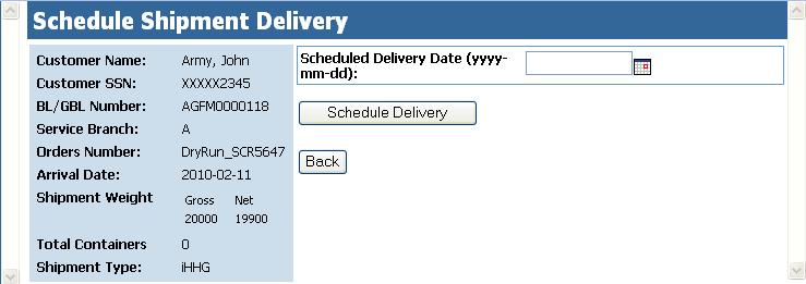 Note that arrival times for whole and split shipments are displayed in the Inbound Shipments page.