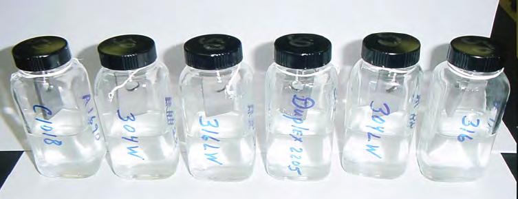 After 90-Day Above Surface Exposure at 50 C Still in Test Bottles (before