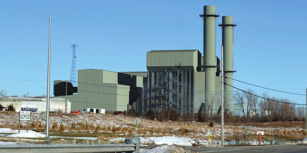 Proposed NGS View from West Preliminary Rendering (view from west): The Napanee Generating Station (NGS) is a 900 MW natural gas-fuelled electricity generating station.