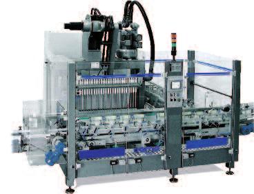 Automatic Packaging Systems Top loading style line Automatic line with forming machine, robotic