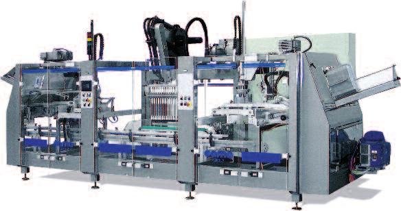 Automatic Packaging Systems Multipack loading style line Automatic line with buffering