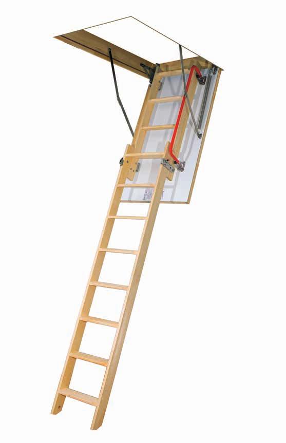 WOODEN LOFT LADDERS SLIDING SECTION LOFT LADDERS LDK STANDARD EN 14975 U=1.1 W/m 2 K The LDK loft ladder is a 2-section, sliding loft ladder.