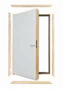 L-SHAPED COMBINATION DOORS TYPES AND CHOICE OF L-SHAPED DOOR In addition to having a wide range of loft ladders FAKRO also manufactures combination loft doors