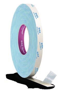 Twinet Double-sided tape for the pre-installation of vapour control layers on hard substrates extremely adhesive on both sides quick,