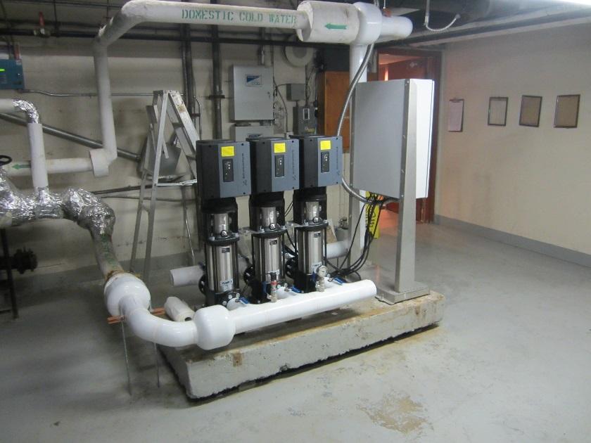 Case Studies: Booster Pumps GWL Realty Advisors 24-storey condominium Variable speed drives installed on pumps Project Cost: $19,130 Incentive: $6,508 Electricity Cost Savings: $7,810 Simple Payback