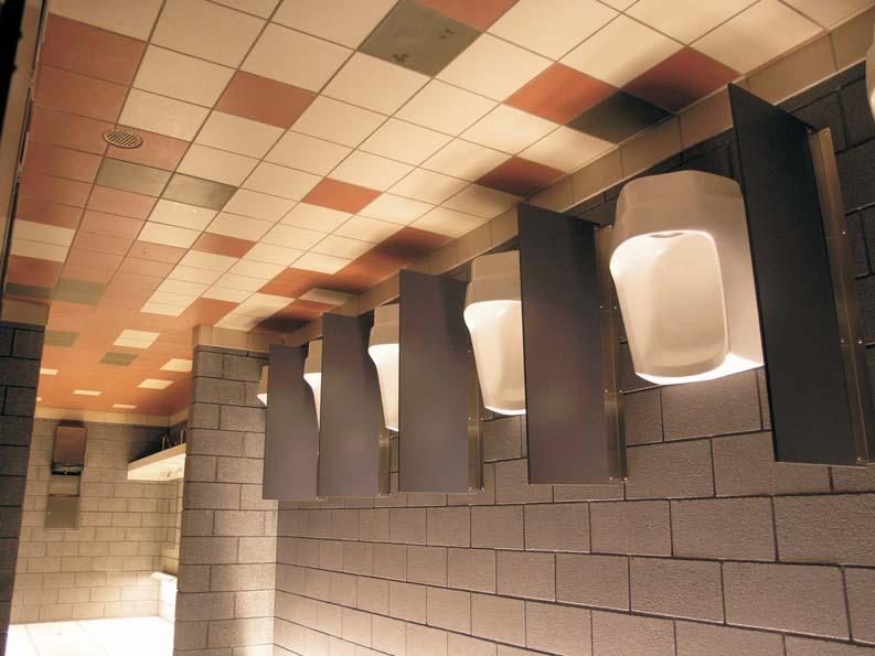 Urinal Partitions (Photo courtesy of Falcon Waterfree Technologies) Figure 310.