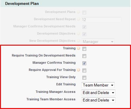 How to Set Up Existing Processes Training Training The Fairsail Training Process has been extended in WX with new Policy Options (see page 118) and Field Sets (see page 120): Control the level of