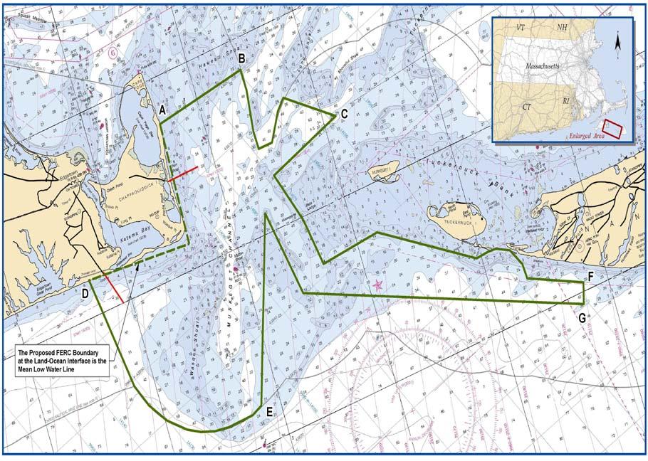 New England Opportunities Muskeget Channel Located between Martha s Vineyard and Nantucket The community is evaluating offshore wind and tidal energy projects.