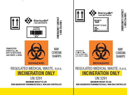Pharma Container Markings Non-Hazardous,