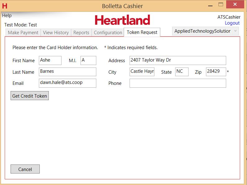 Heartland- Draft Setup- Inside CIS The user will log into the Customer s account via the Account Browser and open the Drafts form.