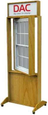 Panel Window Displays Available for Double Hung,