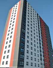 8 Insulated Render Systems - Refurbishment High Rise & Multi Storey Refurbishment Due to the nature of their construction, with extra stresses being placed on the buildings due to wind loads etc.