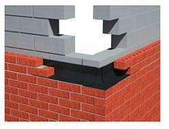 They are suitable for brick, block and stonework construction (cutting of masonry may be required).