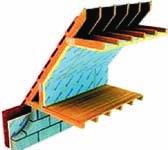 Cavity wall boards are 1200mm long and 450mm wide in thicknesses of 25-200mm.