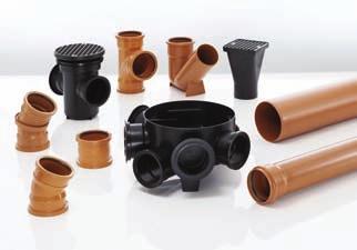UNDERGROUND & ABOVEGROUND DRAINAGE We are stockists of the Brett Martin plumbing and drainage fittings and of the Speedfit plastic pushfit plumbing systems.