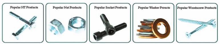 To compliment our range of quality woodscrews, we are also able to supply a full range of dry wall, coach and concrete screws in a full range of sizes, also nuts, washers, bolts, threaded bar, frame
