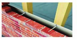 Masonry cavity wall ties are stocked in three different ranges, a type 4 tie as a light duty housing tie suitable for brickwork up to 10m in height, a type 2 tie which is classed as a general purpose