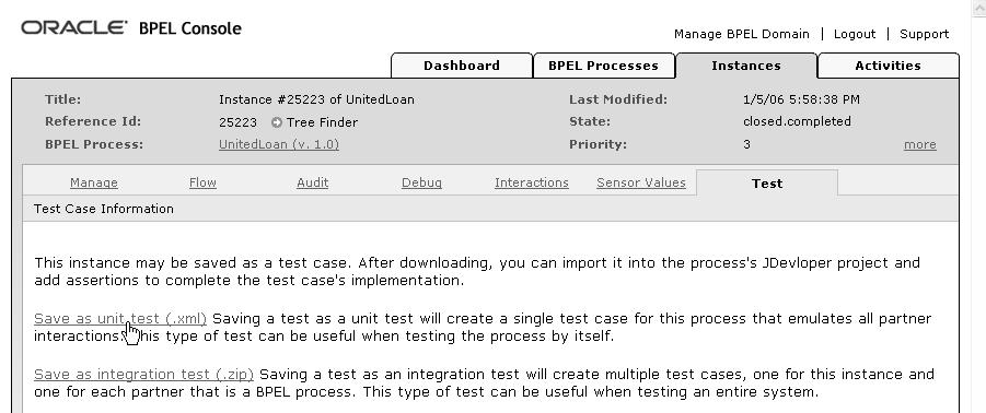 BPEL Test Framework 1.