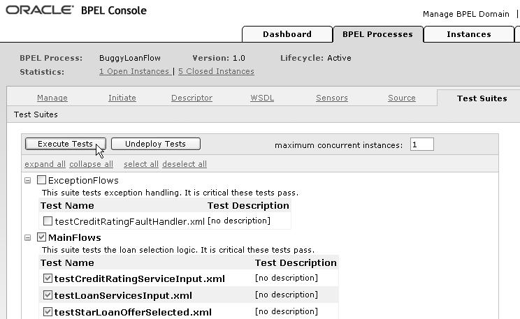 from instance audit trail BPEL