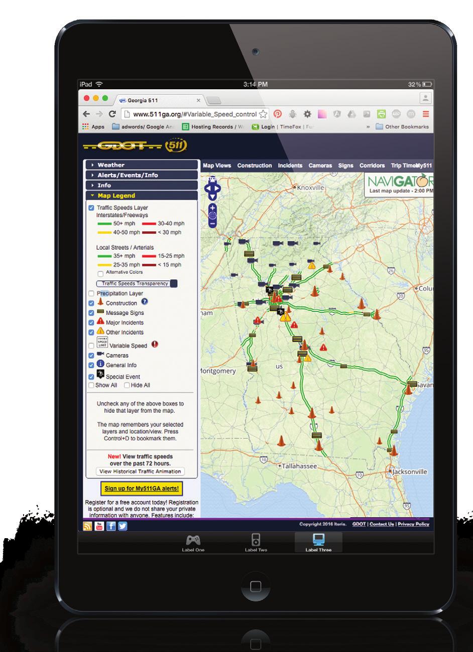 Taken together, GDOT s technology solutions ensure a level of situational awareness that was previously unattainable.