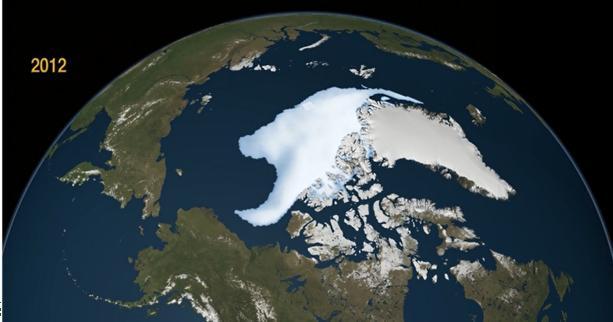 Slide 18 Arctic Sea Ice & Greenland Ice And this is what the Arctic sea ice looked like in 2007, barely