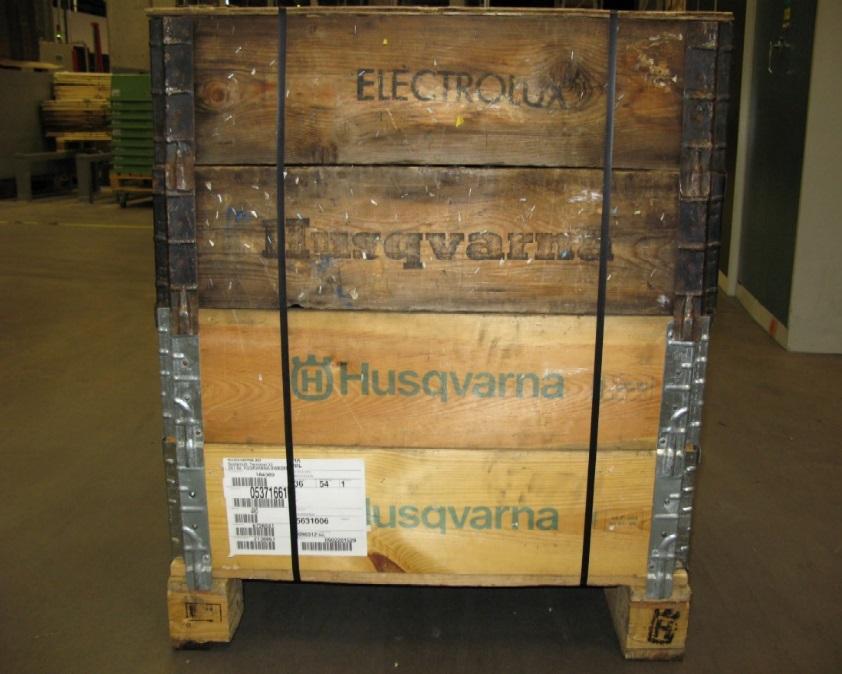 Packaging type X20 Half pallet with collars Picture 7.
