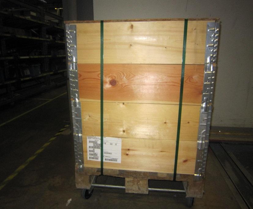 Packaging type X21 Pallet with collars Picture 8.