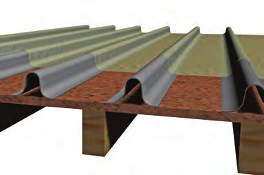 C2 Fillet to trim corner- For the junction of a flat roof and abutting wall. Compatible with A200, B260 & D260.