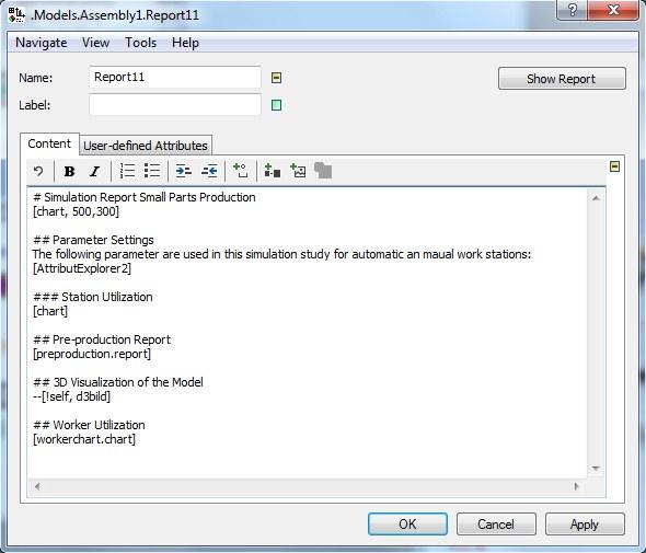 State-of-the-art business reporting format Hierarchical reports through include of sub-reports