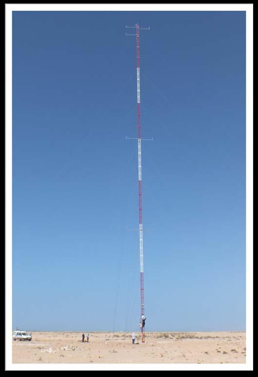 1.3 Wind Measurement Mast Site identification Masts 40 m 140 m a.g.l.