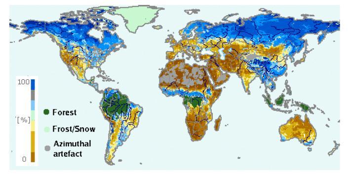 Intro The Global Component Bio-geophysical Parameters derived from Satellite Sensor Data for global and continental monitoring Spatial Resolution of the parameters