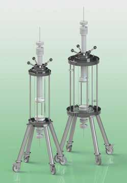 30 YMC Glass Columns Ideally suited for use with BioPro Prep stationary phases: Glass columns made by YMC for biochromatography YMC ECO columns Pressure