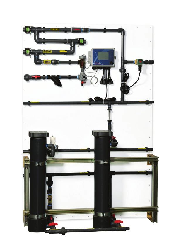 STEP 3: SELECT YOUR EQUIPMENT EXTRA SMALL SYSTEMS 375,000 gallons of blowdown per year BASIC PRE-MOUNTED SKID