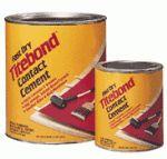 Contact Cement (Specialty Adhesives) Professional-quality, flammable adhesive for bonding decorative laminates, veneer, hardboard, leather, rubber and flexible metal to most