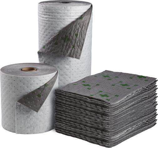 barrier-backed 3-ply construction with spunbond coverstock for ultimate durability Color-coded for safety and easy separation of hazardous waste