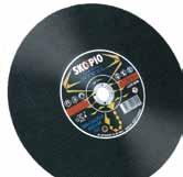 CUTTING-OFF WHEELS Diameters 300 400 mm SKORPIO FLEXCO TOROFLEX Quality Material Quality class A36P-BF METALS, steel, general and high-strength construction Standard steel, tool steel, low and