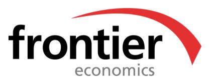 1 Frontier Economics May 2015 Briefing Water Energy Environment Retail and Consumer Transport Financial services Healthcare Telecoms Media Post Competition policy Policy analysis and design