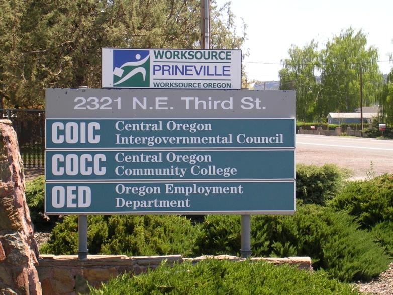 9 COIC Adult Program Services WorkSource Offices in Bend, La Pine, Lakeview, Klamath Falls, Madras, Prineville and Redmond Outcomes: Long track record of meeting and