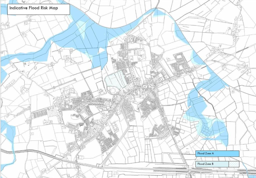 approach has been taken to landuse zoning and this provides for the avoidance or minimization of development in areas at risk of flooding. Figure 5.