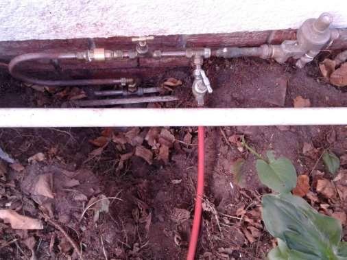 Rain Water Harvesting Connection to house plumbing Spring loaded non-return valve on municipal supply Pressure reduced supply to house (2 bar) Note: In addition to the Spring loaded non-return valve