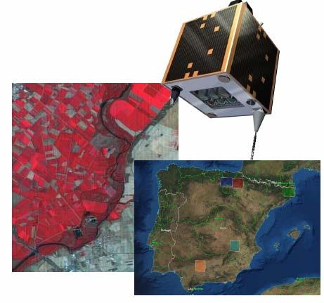 DECISION SUPPORT TOOLS: DST + NEW TECHNOLOGIES l 18 TELEDETECTION. Satellite images Support from images from DEIMOS (20 m pixel).