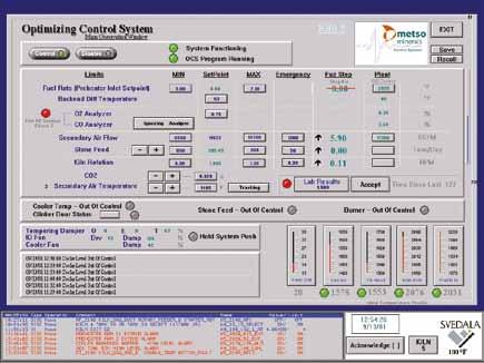 PLC based control system Solving problems, saving money Metso recognizes the growing requirement in the industry to improve the speed and quality of the monitoring and control of process systems.