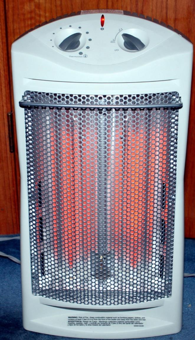 When using space heaters and stoves, make sure they are in good