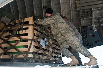 Humanitarian Support Pine Forest United Methodist Church Shipped clothing to Afghanistan in 2010: 15 C-130 flights carrying 32 pallets 2009-2011 USAF Humanitarian Assistance 143 C-130 flights