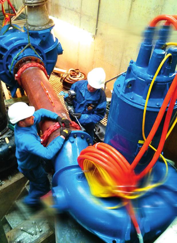 Armed with our knowledge, experience and exceptionally diverse fleet of pumps, n Our philosophy optimum support for our