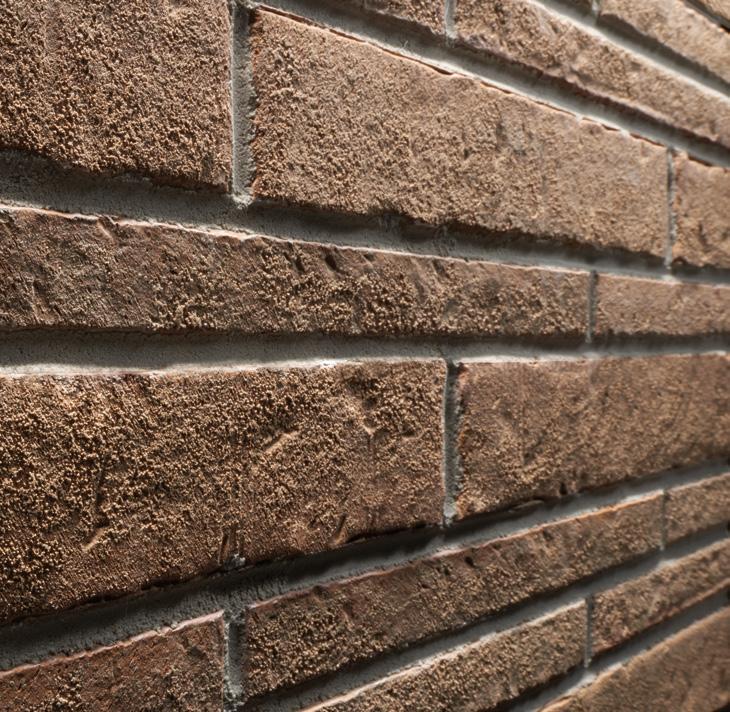 The high tech patina brick-slip in